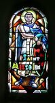Vitrail de Saint Missolin en l'Eglise St Blaise - JPEG - 86.5 ko